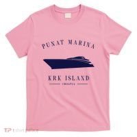 Punat Marina Marina Krk Yacht Club Croatia Motorboat Adria T-Shirt thumb 0