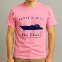 Punat Marina Marina Krk Yacht Club Croatia Motorboat Adria T-Shirt thumb 3