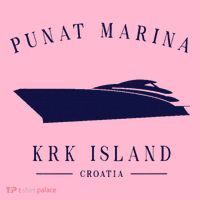 Punat Marina Marina Krk Yacht Club Croatia Motorboat Adria T-Shirt thumb 7