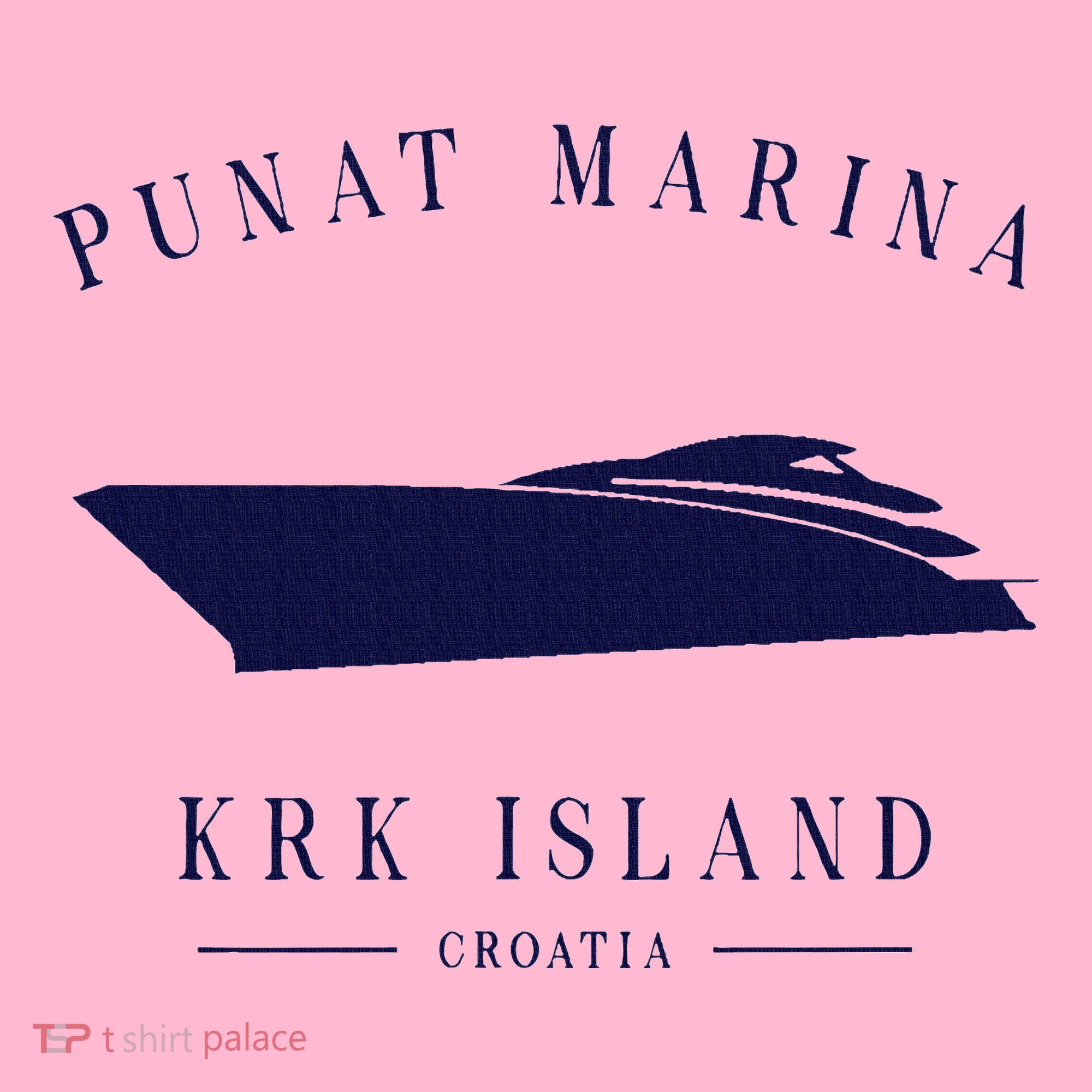 Punat Marina Marina Krk Yacht Club Croatia Motorboat Adria T-Shirt