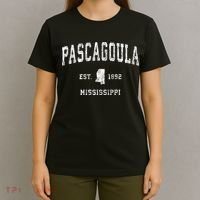 Pascagoula Mississippi Ms Vintage Athletic Sports T-Shirt thumb 4