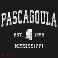Pascagoula Mississippi Ms Vintage Athletic Sports T-Shirt thumb 7