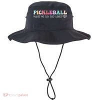 Pickleball Makes Me Say Bad Words, Funny Pickleball Lovers Bucket Hat thumb 0
