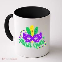Princess Masquerade Mask Mardi Gras Coffee Mug thumb 0