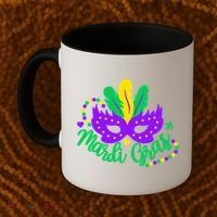 Princess Masquerade Mask Mardi Gras Coffee Mug thumb 2