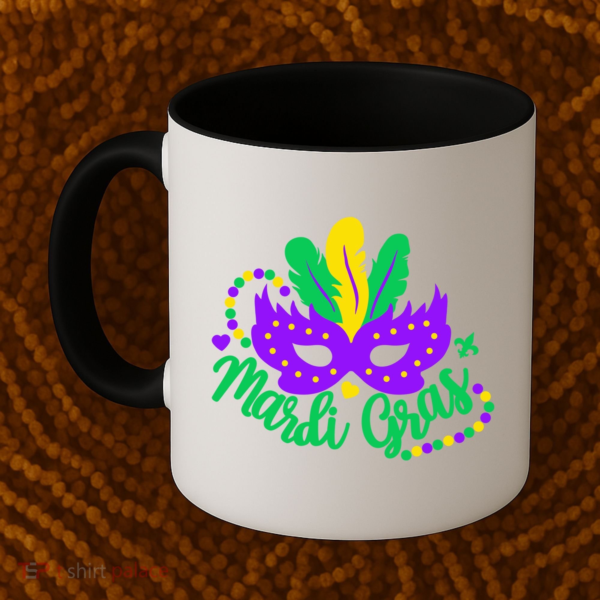 Princess Masquerade Mask Mardi Gras Coffee Mug