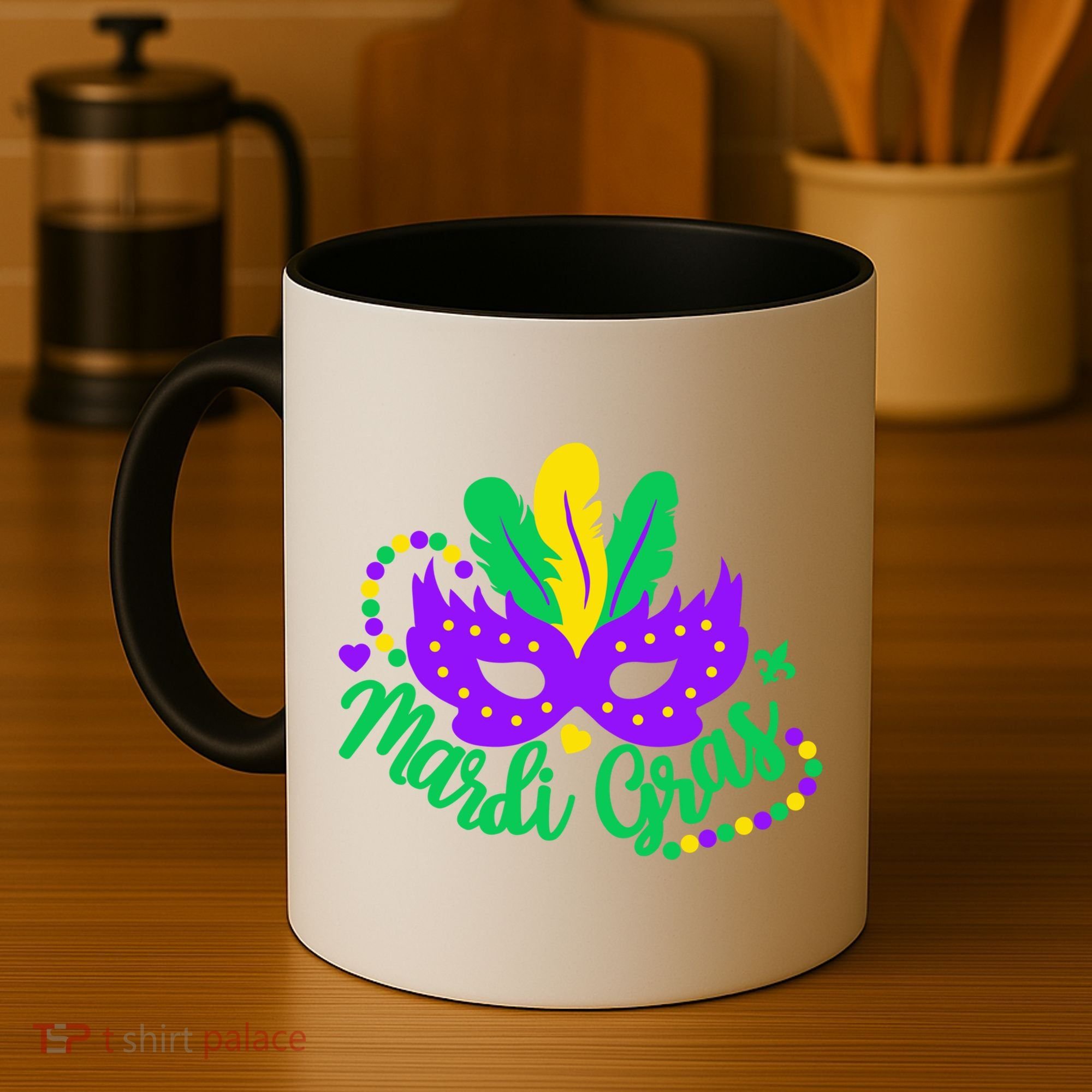Princess Masquerade Mask Mardi Gras Coffee Mug
