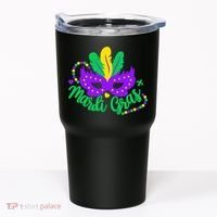 Princess Masquerade Mask Mardi Gras Tumbler thumb 0