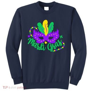 Princess Masquerade Mask Mardi Gras Sweatshirt