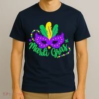 Princess Masquerade Mask Mardi Gras T-Shirt thumb 3