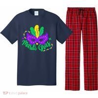 Princess Masquerade Mask Mardi Gras Pajama Set thumb 0
