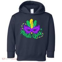 Princess Masquerade Mask Mardi Gras Toddler Hoodie thumb 0