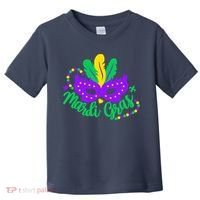 Princess Masquerade Mask Mardi Gras Toddler T-Shirt thumb 0
