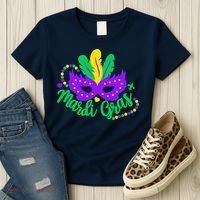 Princess Masquerade Mask Mardi Gras Women's T-Shirt thumb 3