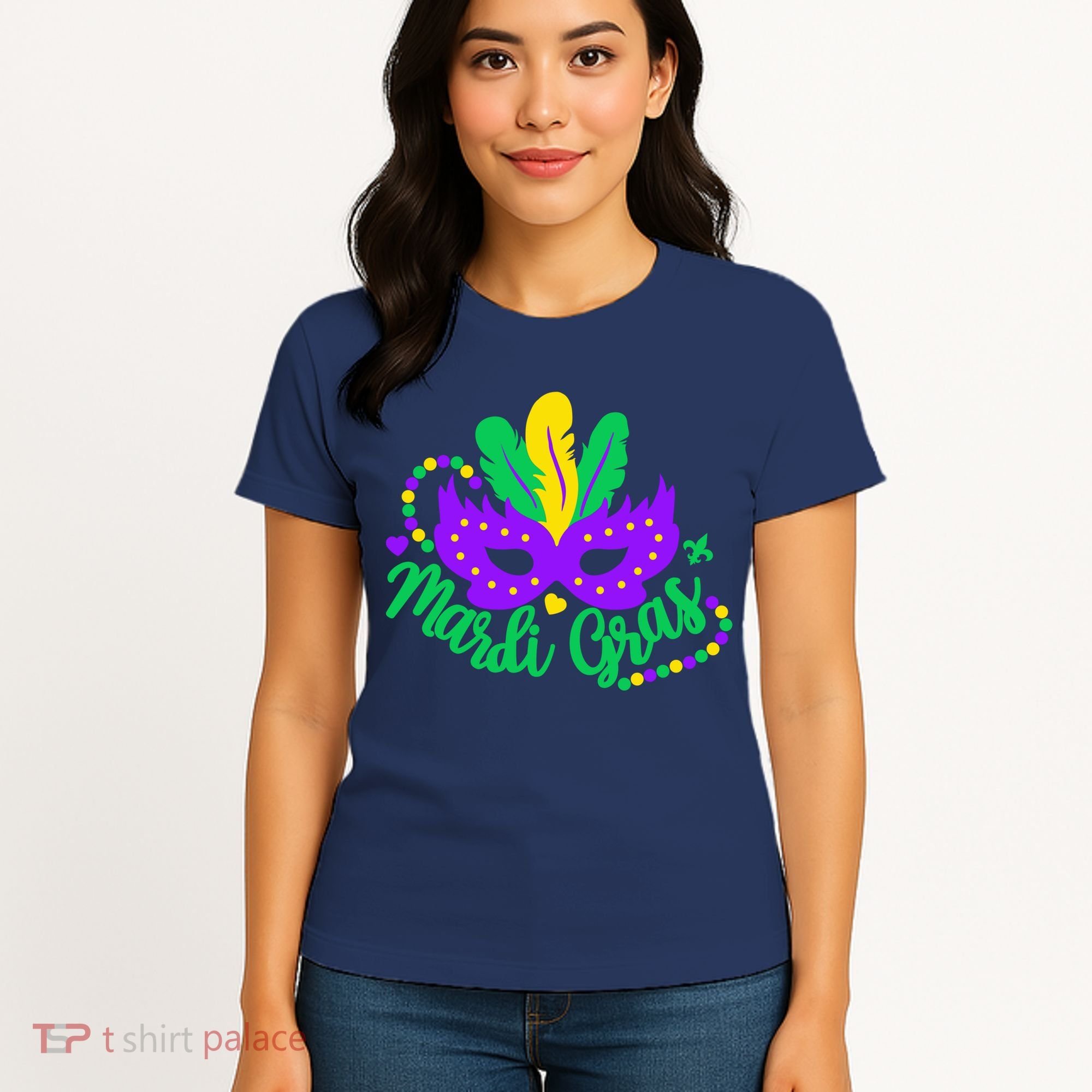 Princess Masquerade Mask Mardi Gras Women's T-Shirt