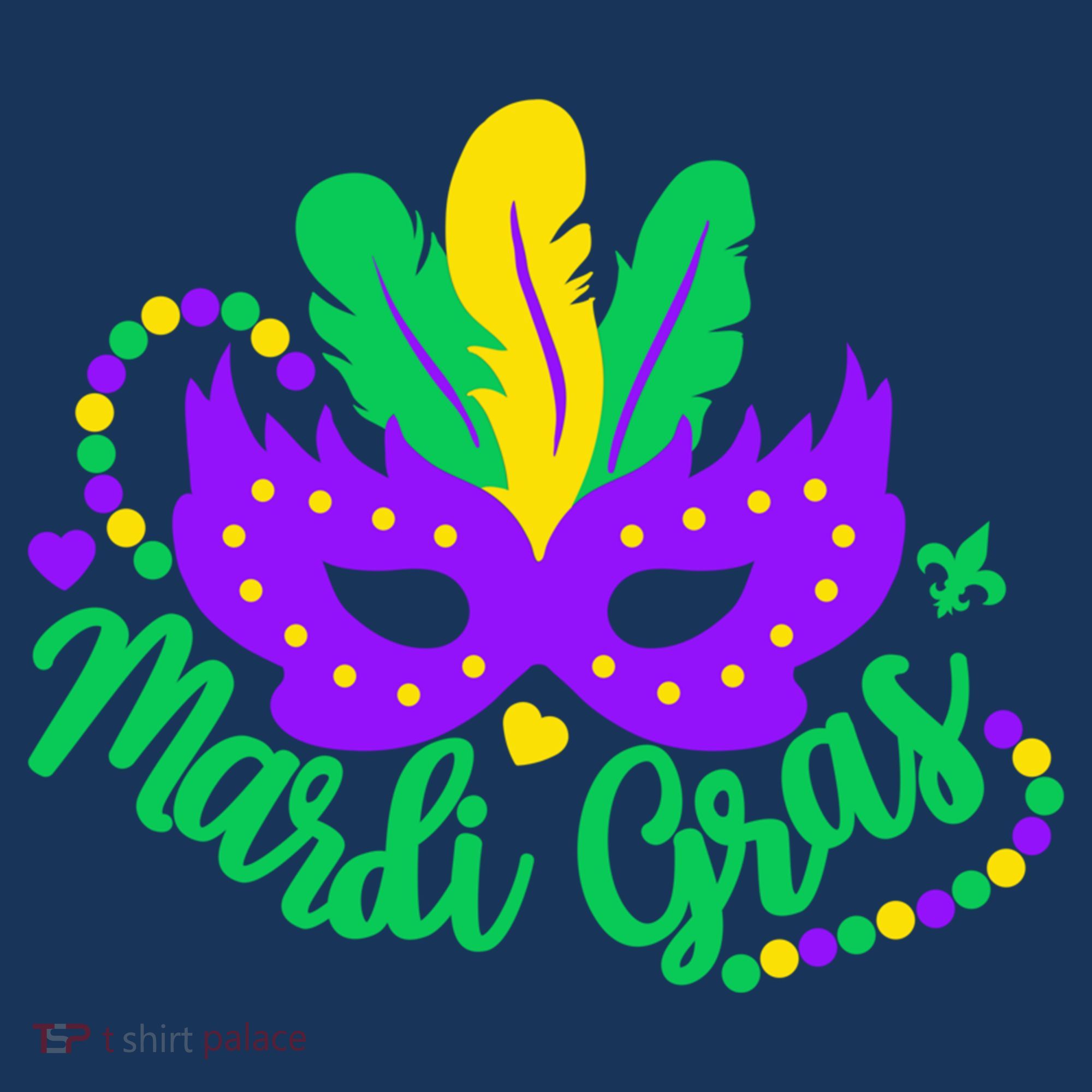 Princess Masquerade Mask Mardi Gras Kids Sweatshirt