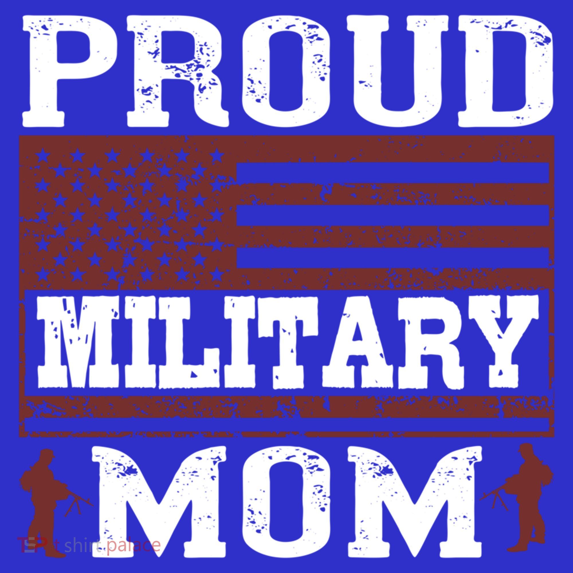 Proud Military Mom Us Military Happy Veterans Day Gift Sweatshirt