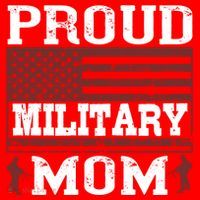 Proud Military Mom Us Military Happy Veterans Day Gift Santa Hat thumb 1