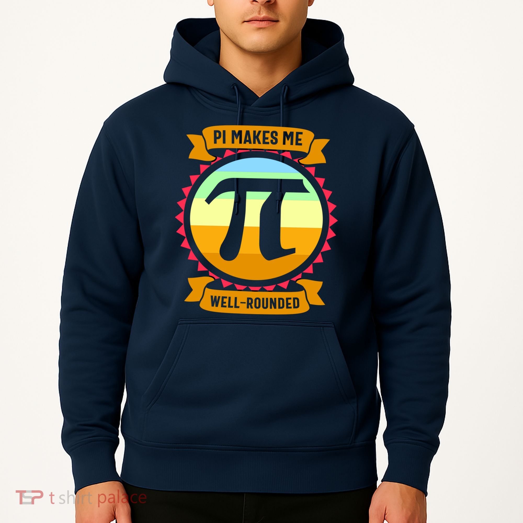 Pie Makes Me Well Rounded Pie Day 3.14 Hoodie