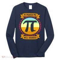 Pie Makes Me Well Rounded Pie Day 3.14 Long Sleeve Shirt thumb 0