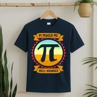 Pie Makes Me Well Rounded Pie Day 3.14 T-Shirt thumb 2