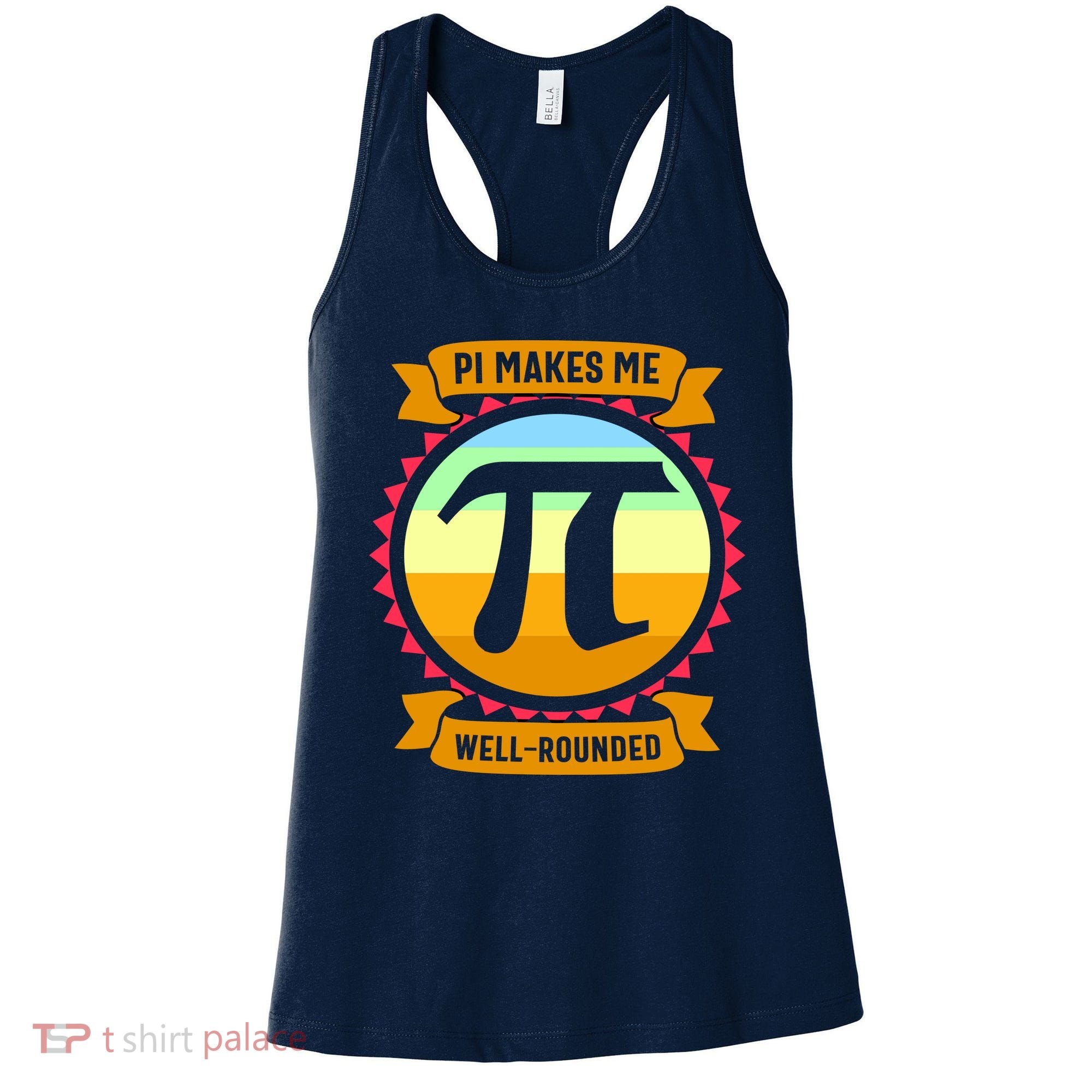 Pie Makes Me Well Rounded Pie Day 3.14 Women's Tank Top