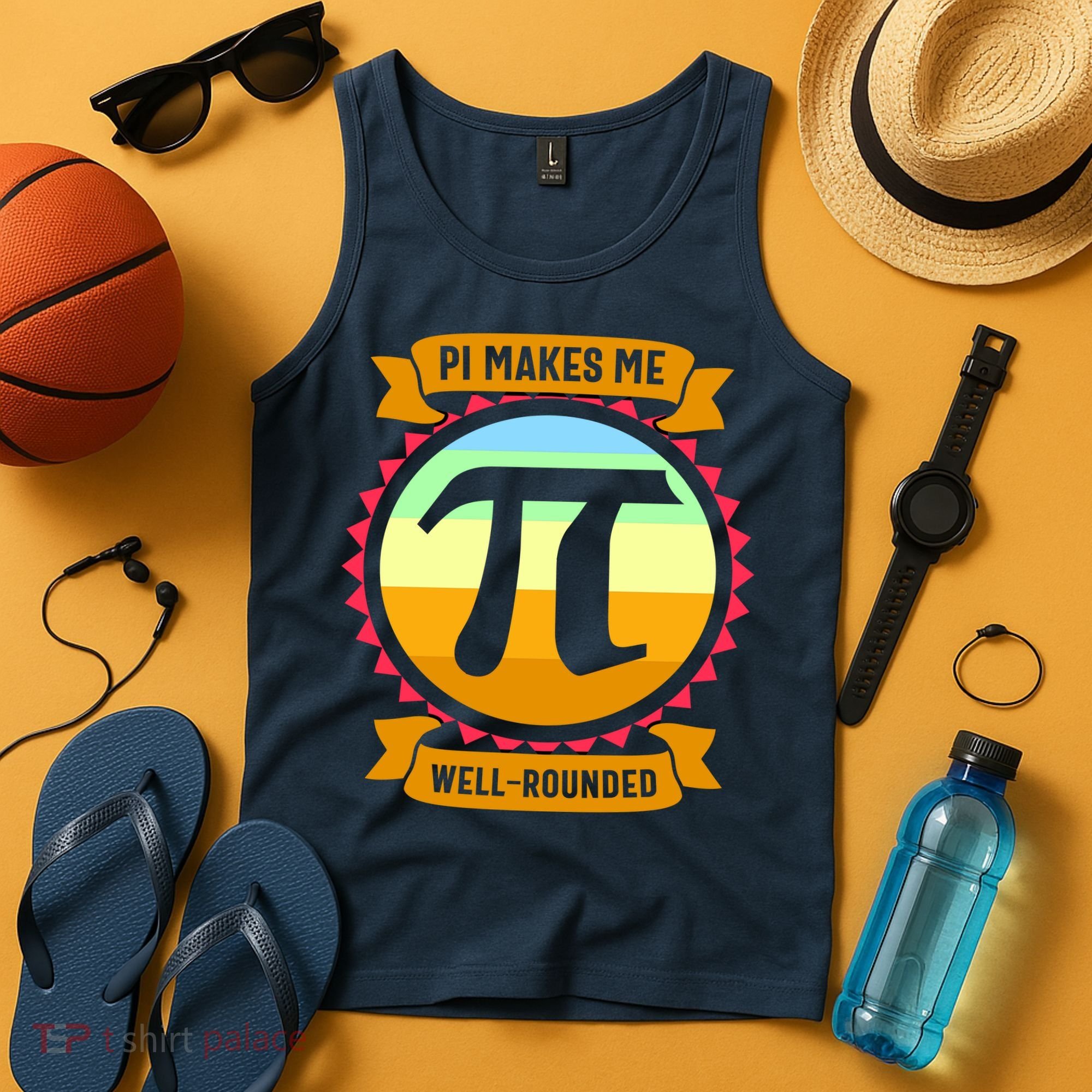Pie Makes Me Well Rounded Pie Day 3.14 Tank Top