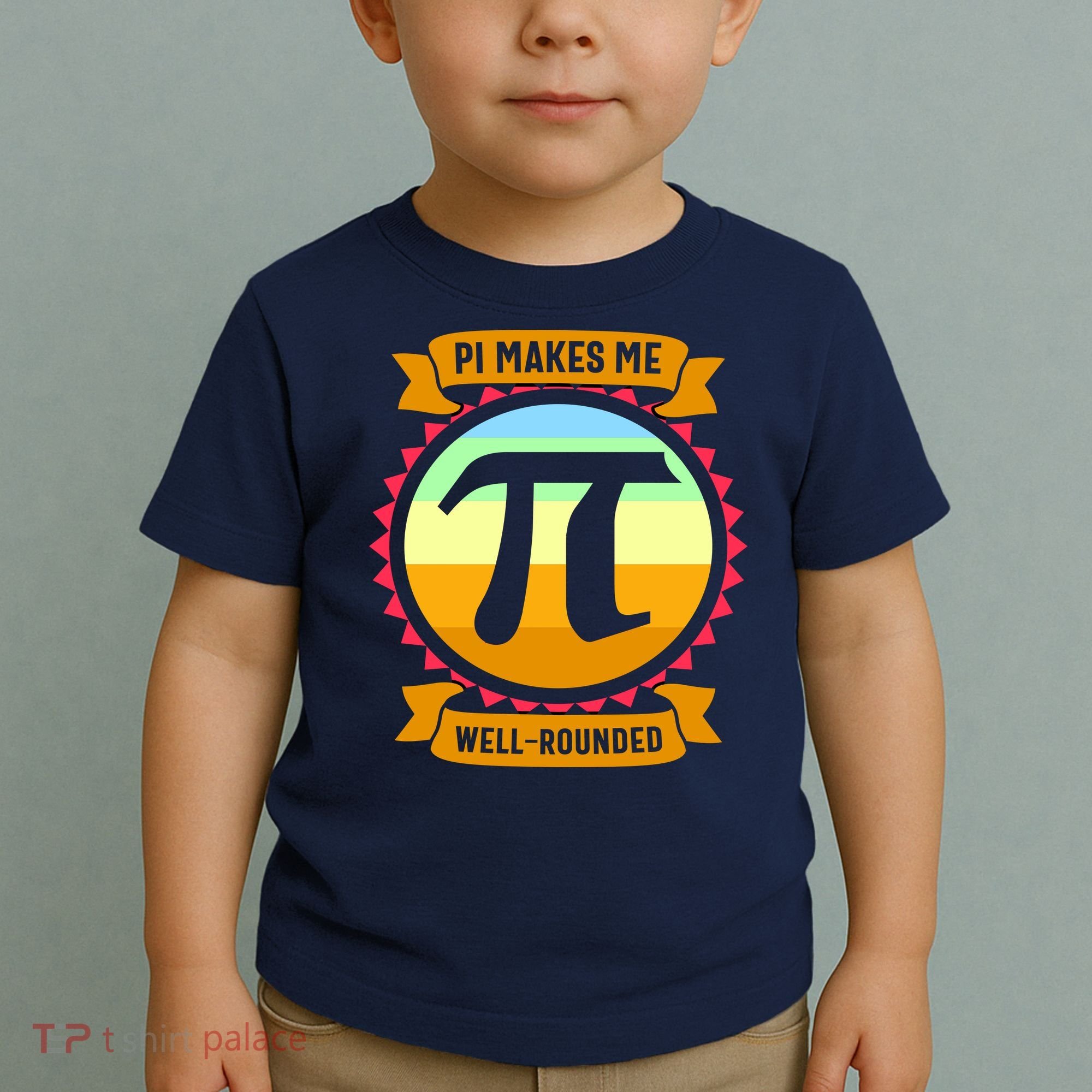 Pie Makes Me Well Rounded Pie Day 3.14 Toddler T-Shirt