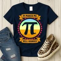 Pie Makes Me Well Rounded Pie Day 3.14 Women's T-Shirt thumb 3