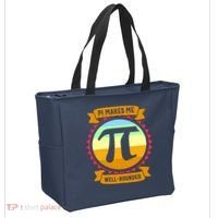 Pie Makes Me Well Rounded Pie Day 3.14 Tote Bag thumb 2