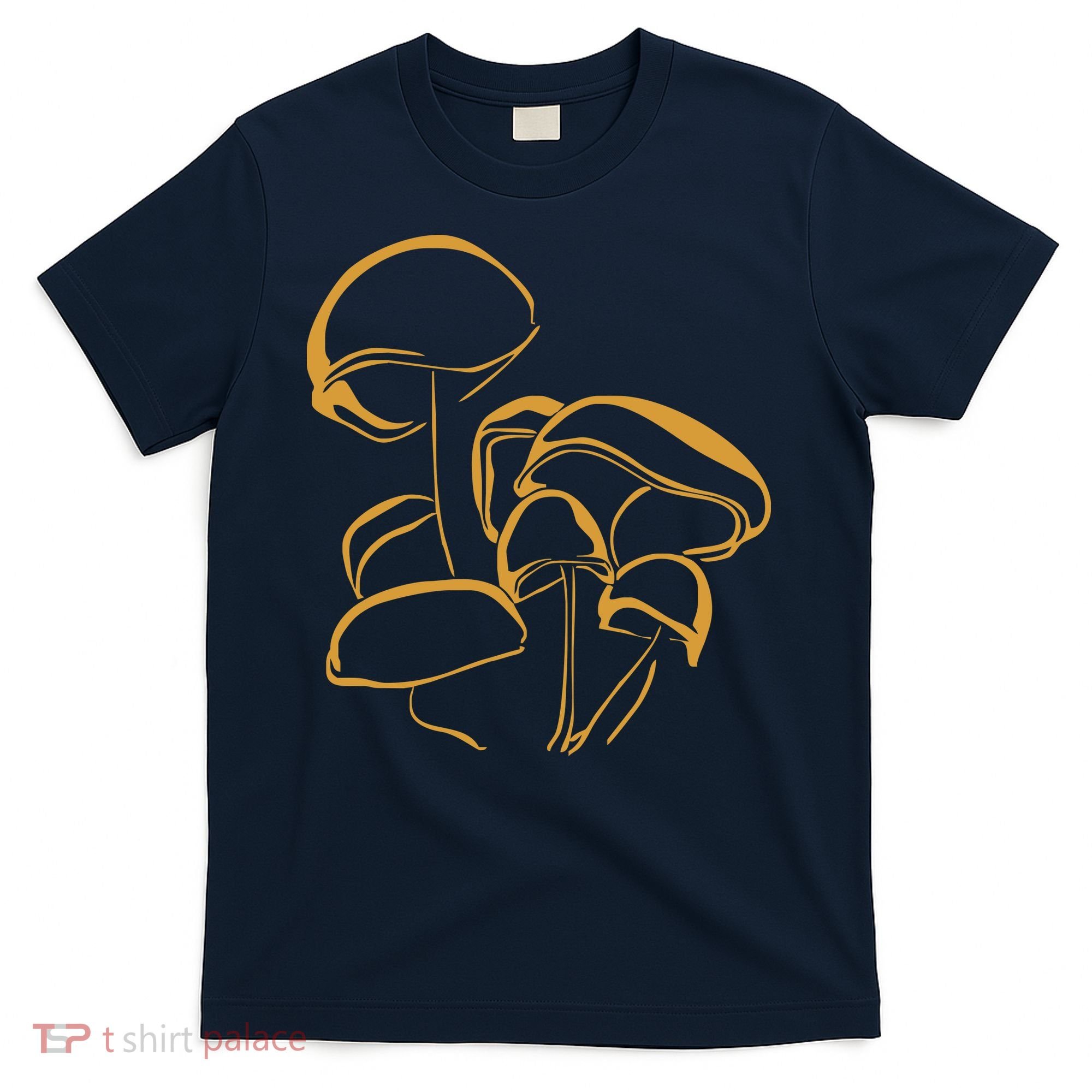 Pilze Magic Mushroom Wald Natur Nature Psy Psycho Trip T-Shirt