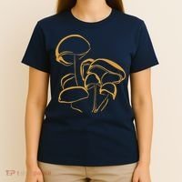 Pilze Magic Mushroom Wald Natur Nature Psy Psycho Trip T-Shirt thumb 4