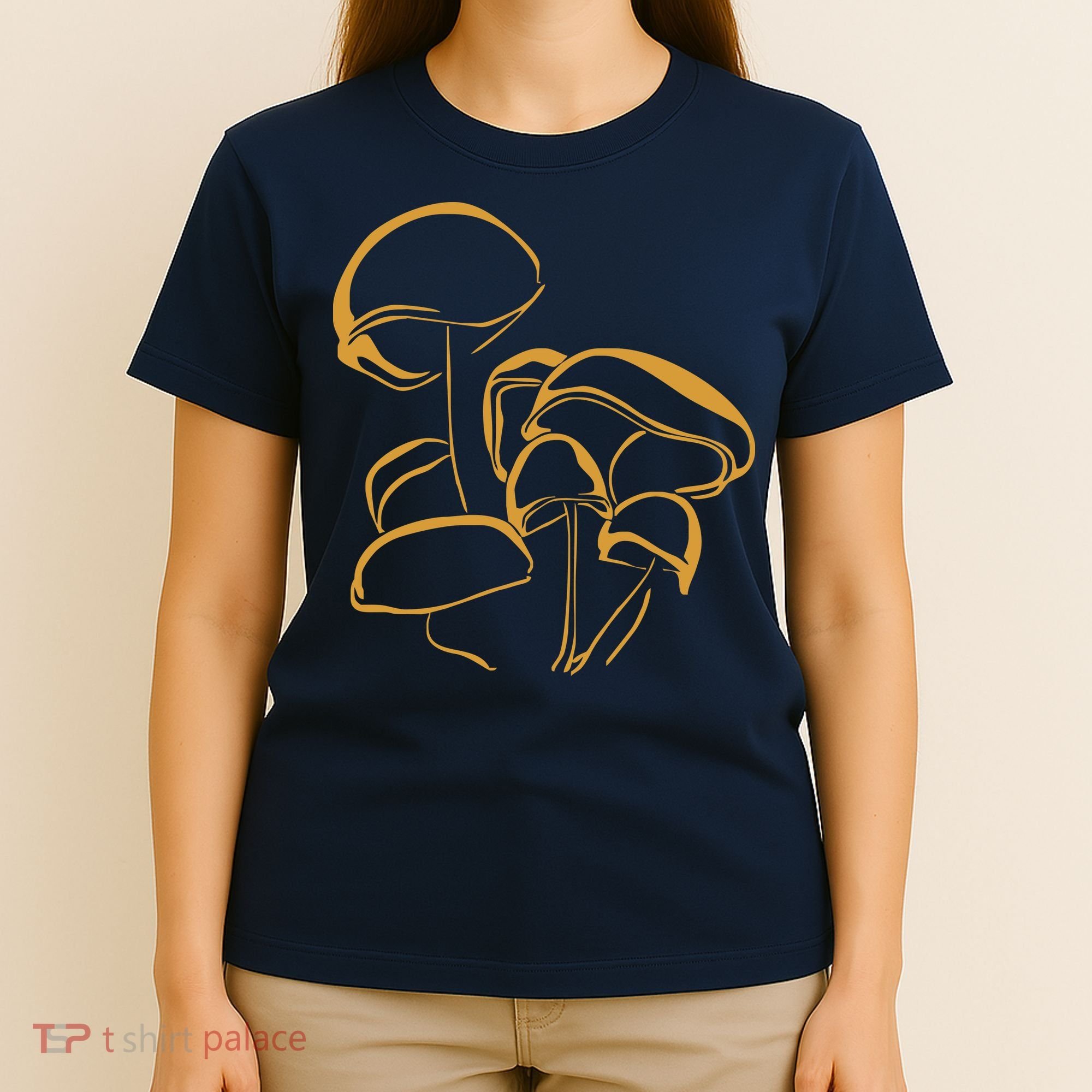 Pilze Magic Mushroom Wald Natur Nature Psy Psycho Trip T-Shirt