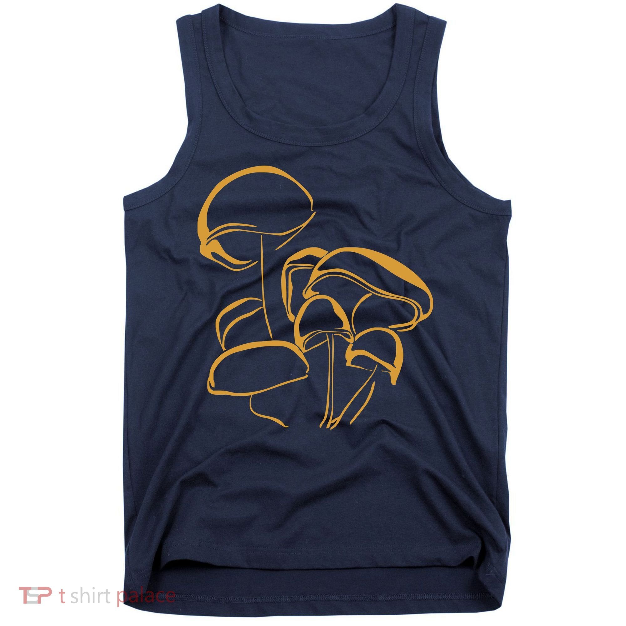 Pilze Magic Mushroom Wald Natur Nature Psy Psycho Trip Tank Top