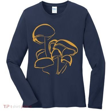 Pilze Magic Mushroom Wald Natur Nature Psy Psycho Trip Women's Long Sleeve Shirt