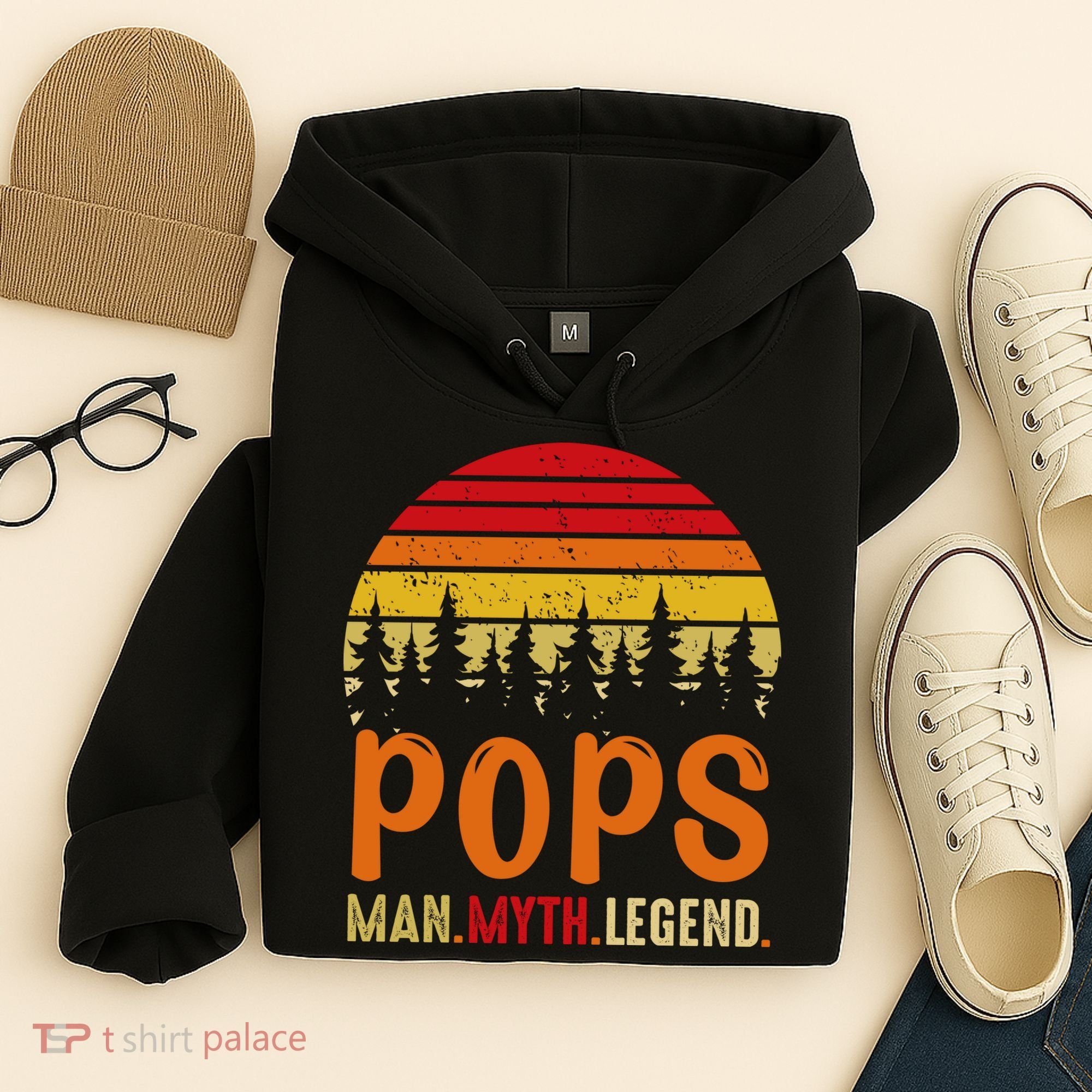 Pops Man Myth Legend Hoodie