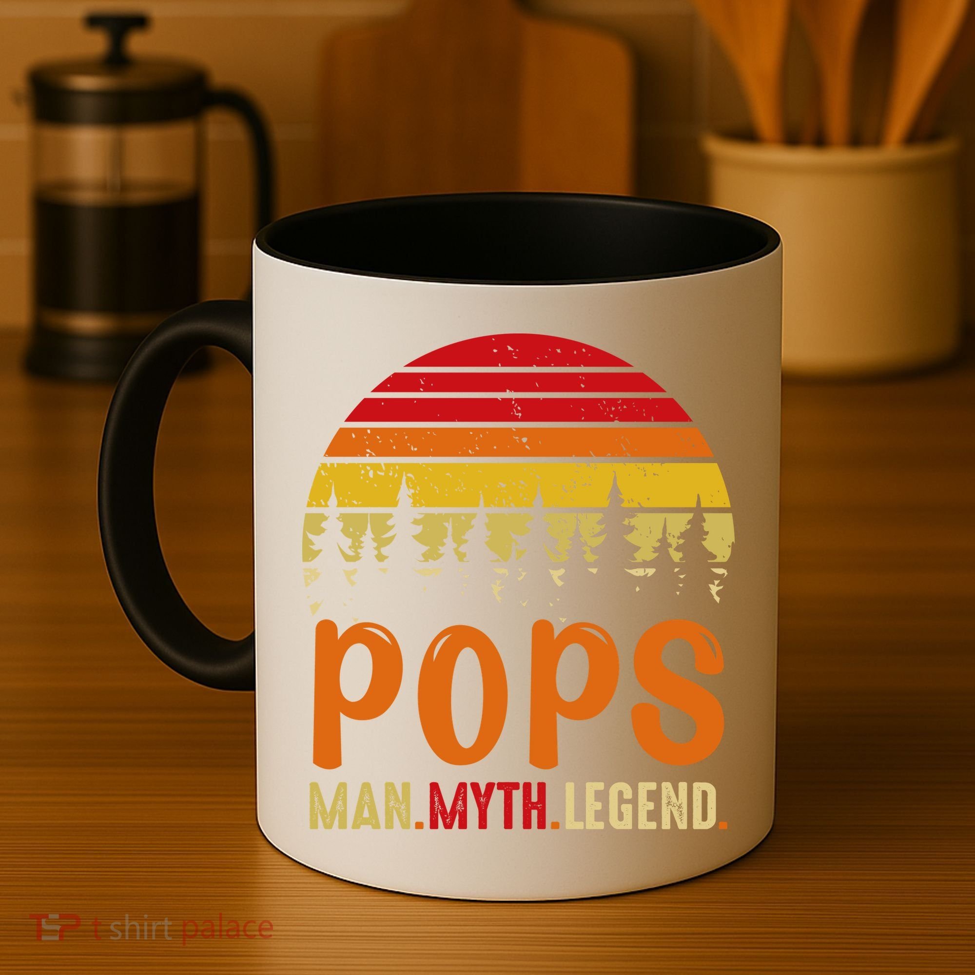 Pops Man Myth Legend Coffee Mug