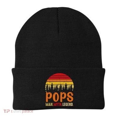 Pops Man Myth Legend Beanie