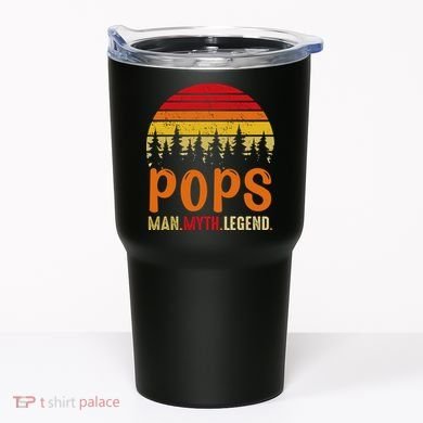 Pops Man Myth Legend Tumbler