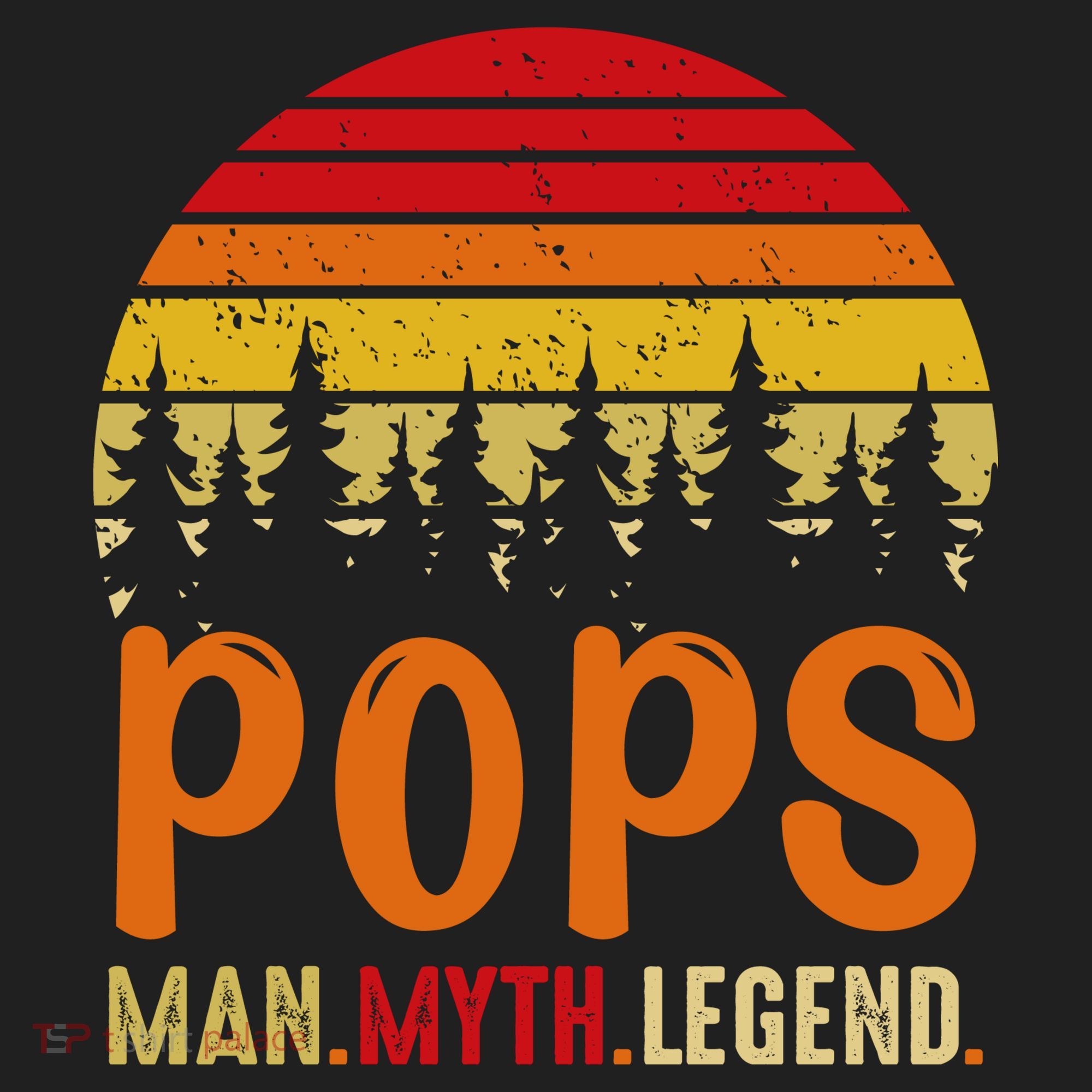 Pops Man Myth Legend Tumbler