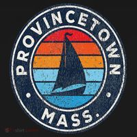 Provincetown Massachusetts Ma Vintage Sailboat Retro 70s T-Shirt thumb 7
