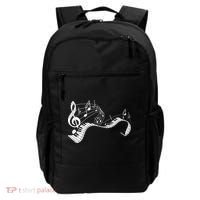 Pianist Music Notes Treble Clef Piano Player Keyboard Piano Backpack thumb 0