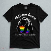 Proud Mom No Matter What LGBTQ LGBT Mom Pride Mama Bear T-Shirt thumb 5