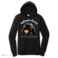 Proud Mom No Matter What LGBTQ LGBT Mom Pride Mama Bear Women's Hoodie thumb 0