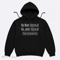 Punctuation Matters No More Tequila Grammar Joke Hoodie thumb 0