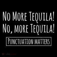 Punctuation Matters No More Tequila Grammar Joke Kids Long Sleeve Shirt thumb 2