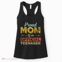 Proud Mom Of An Teenager 13th Birthday Son Daughter Women's Tank Top thumb 0