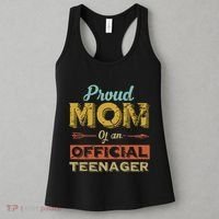 Proud Mom Of An Teenager 13th Birthday Son Daughter Women's Tank Top thumb 3