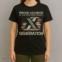 Proud Member Of The Fuck Your Feelings Gen X T-Shirt thumb 4