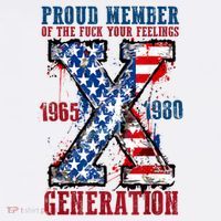 Proud Member Of The Fuck Your Feelings Generation X Women's Hoodie thumb 2